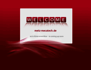 metz-mecatech.de screenshot