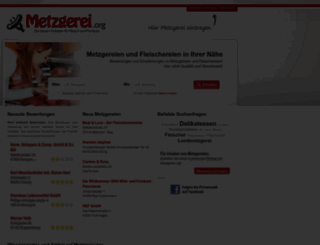 metzgerei.org screenshot