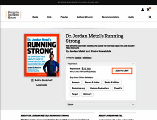 metzlrunningstrong.com screenshot