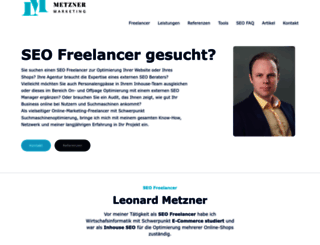 metzner-marketing.de screenshot