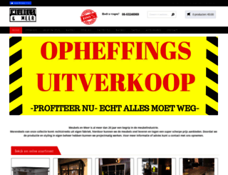 meubelsenmeer.nl screenshot