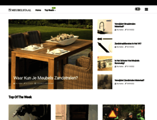 meubelstaal.nl screenshot