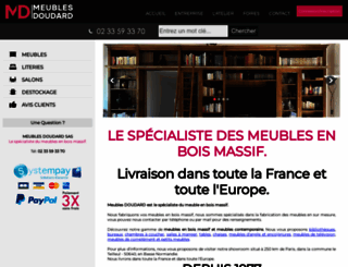 meublesdoudard.fr screenshot