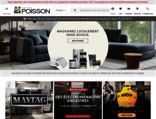 meublespoisson.com screenshot