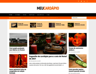 meucardapio.net.br screenshot