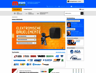 mewa-electronic.de screenshot
