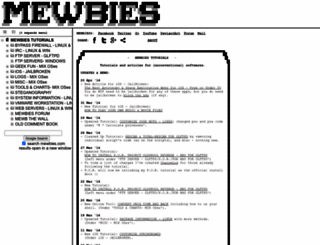 mewbies.com screenshot