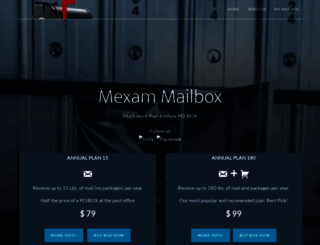 mexam-mailbox.com screenshot