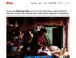 mexicanfoodjournal.com screenshot