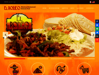 mexicanrestaurantelrodeo.com screenshot