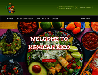 mexicanrico.co.uk screenshot