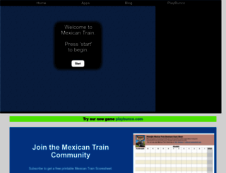 mexicantrain.com screenshot