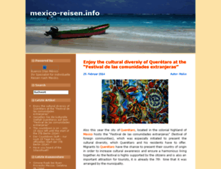 mexico-reisen.info screenshot