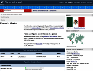 mexico.places-in-the-world.com screenshot