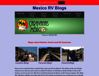 mexicocaravan.com screenshot