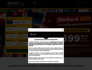 mexicocarrental.com.mx screenshot