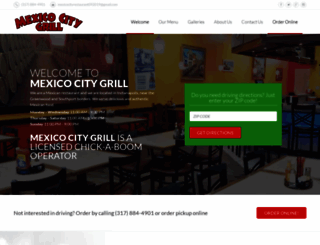 mexicocitygrill.com screenshot