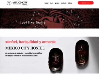 mexicocityhostel.com screenshot