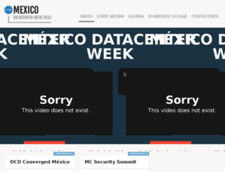mexicodatacenterweek.com screenshot