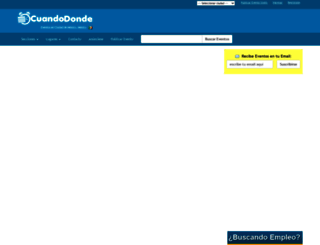 mexicodf.cuandodonde.com screenshot