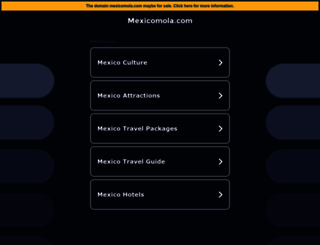 mexicomola.com screenshot