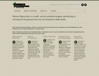 mexicopaperworks.com screenshot