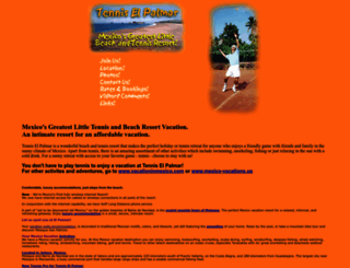mexicotennis.com screenshot