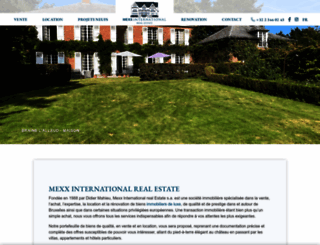 mexxinternational.com screenshot
