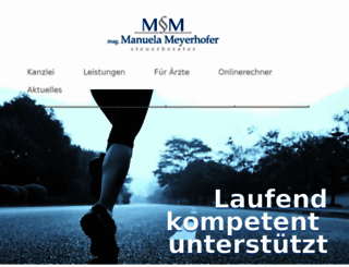 meyerhofer-steuerberatung.at screenshot