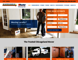 meyersmovers.com screenshot