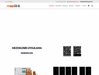 mezoklinik.com screenshot