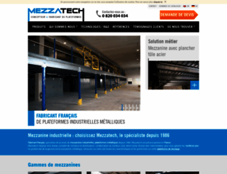 mezzatech.fr screenshot