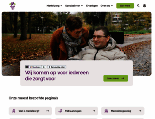 mezzo.nl screenshot