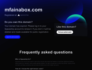 mfainabox.com screenshot