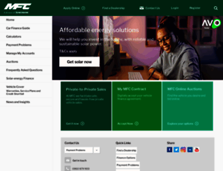 mfc.co.za screenshot