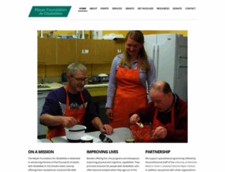 mfdisabilities.org screenshot