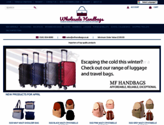 mfhandbags.co.uk screenshot