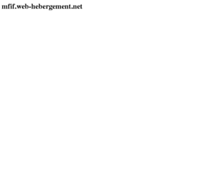 mfif.web-hebergement.net screenshot