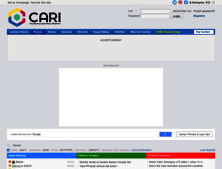 mforum2.cari.com.my screenshot