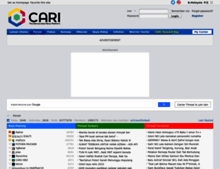 mforum5.cari.com.my screenshot