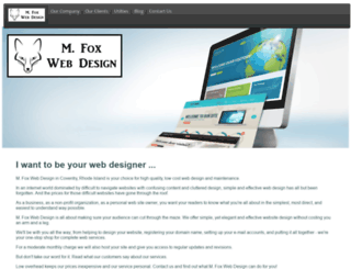 mfoxweb.com screenshot