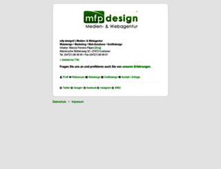 mfp-design.de screenshot