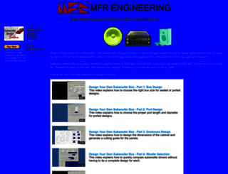 mfr-eng.com screenshot