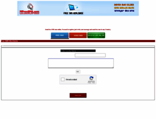 mfreesms.net screenshot