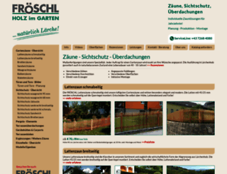 mfroeschl.at screenshot