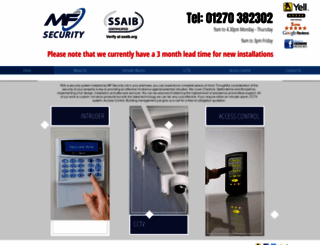 mfsecurity.co.uk screenshot