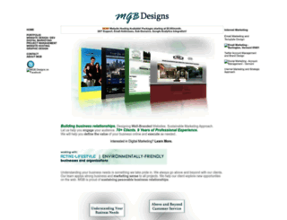 mgbdesigns.com screenshot