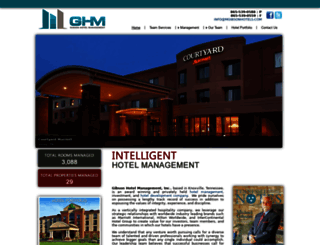 mgibsonhotels.com screenshot