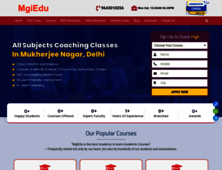 mgiedu.com screenshot