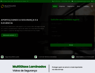 mglvidrosdeseguranca.com.br screenshot